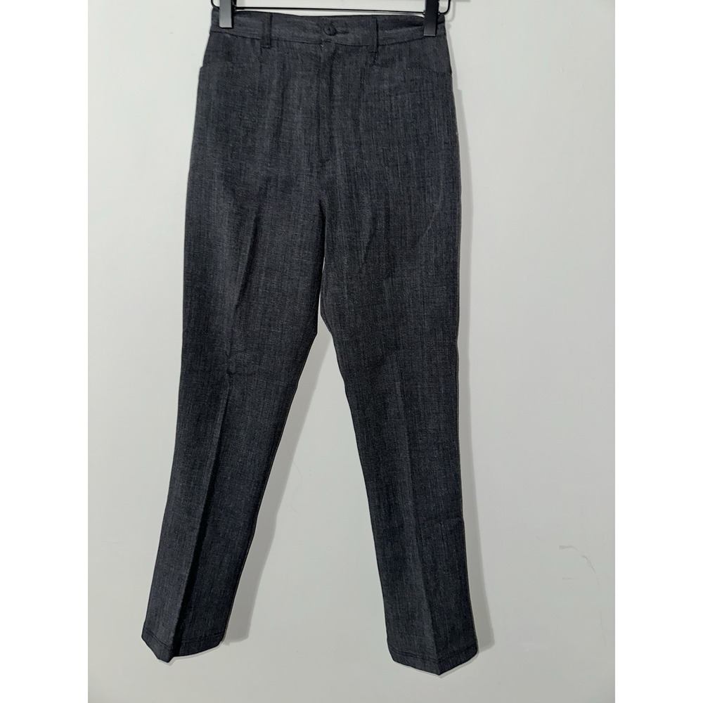 Transit Par-Such Italian Wool Blend Stretch Trousers‎ Dark Grey Size 1 (S) EUC